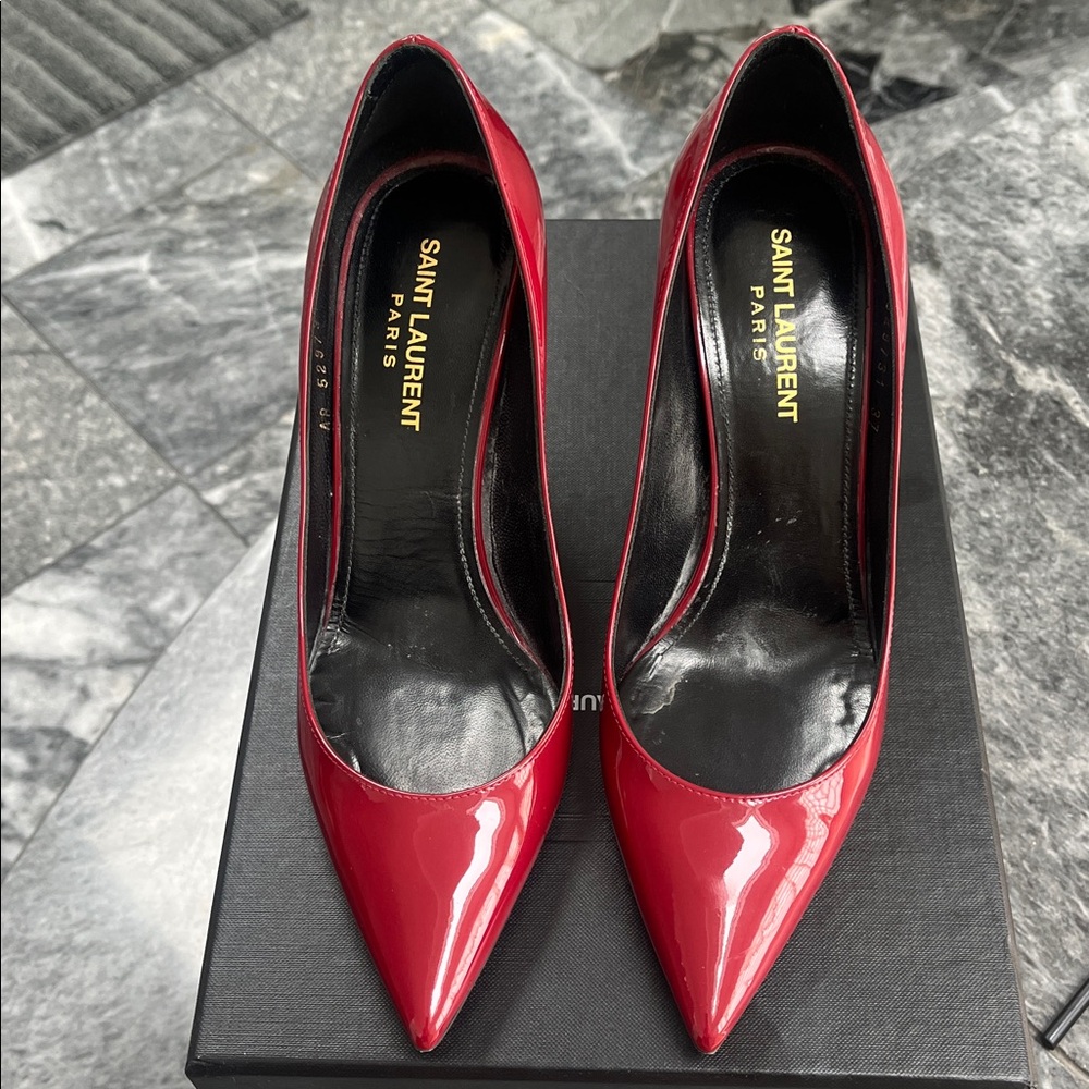 Saint Laurent Zoe 85 Pump. Size 37. Pre-owned